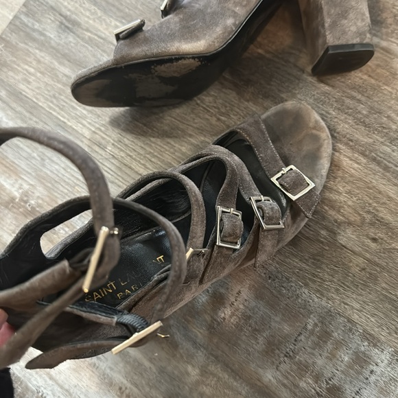 Saint Laurent buckle up heels - Picture 2 of 4